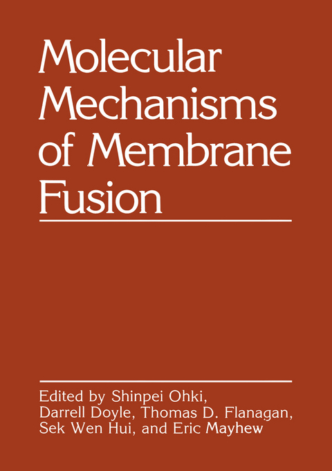 Molecular Mechanisms of Membrane Fusion - Shinpei Ohki
