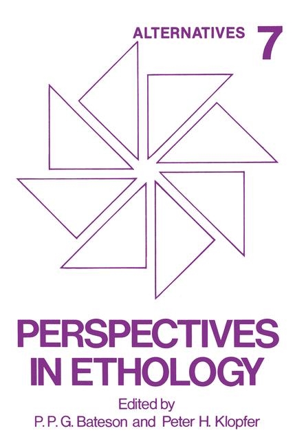 Perspectives in Ethology - P.P.G. Bateson, Peter H. Klopfer