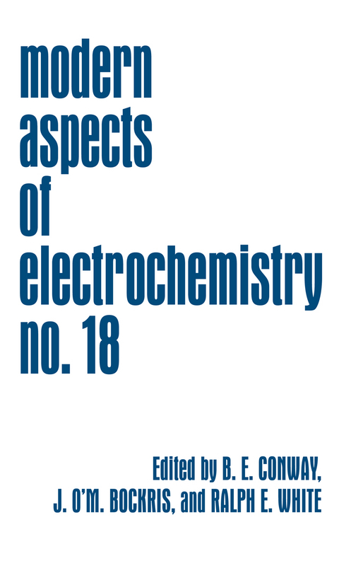 Modern Aspects of Electrochemistry - 