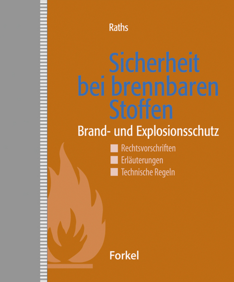 Sicherheit bei brennbaren Stoffen - Hans-Peter Raths