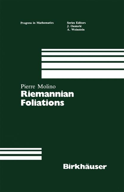 Riemannian Foliation - Pierre Molino