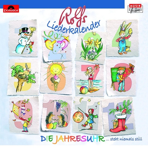 Rolfs Liederkalender /Die Jahresuhr