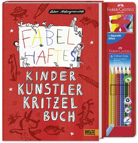 Fabelhaftes Kinder Künstler Kritzelbuch -  Labor Ateliergemeinschaft