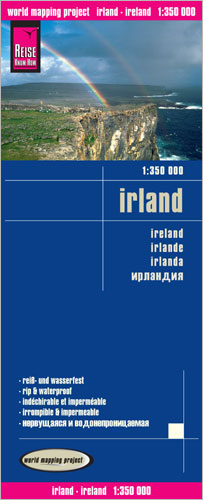 Reise Know-How Landkarte Irland (1:350.000) - Reise Know-How Verlag Peter Rump