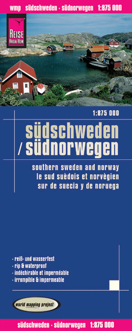 Reise Know-How Landkarte Südschweden, Südnorwegen (1:875.000) - Reise Know-How Verlag Reise Know-How Verlag Peter Rump