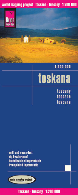 Reise Know-How Landkarte Toskana (1:200.000) - Reise Know-How Verlag Reise Know-How Verlag Peter Rump