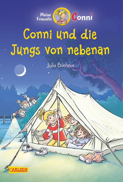 Conni Erzählbände 9: Conni und die Jungs von nebenan (farbig illustriert) - Julia Boehme