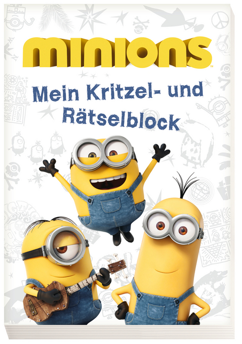 Minions: Mein Kritzel- und Rätselblock - 