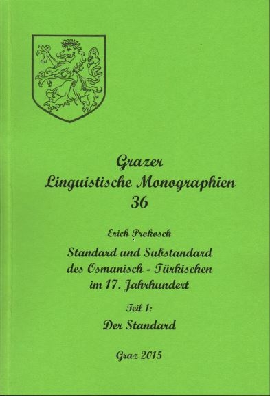 Grazer Linguistische Monographien 36 - Erich Prokosch