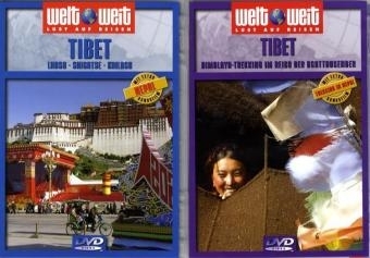 Tibet, Himalaya-Trekking im Reich der Achttausender. Tibet Lhasa, Shigatse, Kailash, 2 DVDs