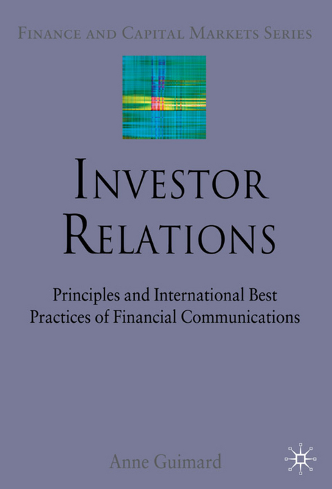 Investor Relations - A. Guimard