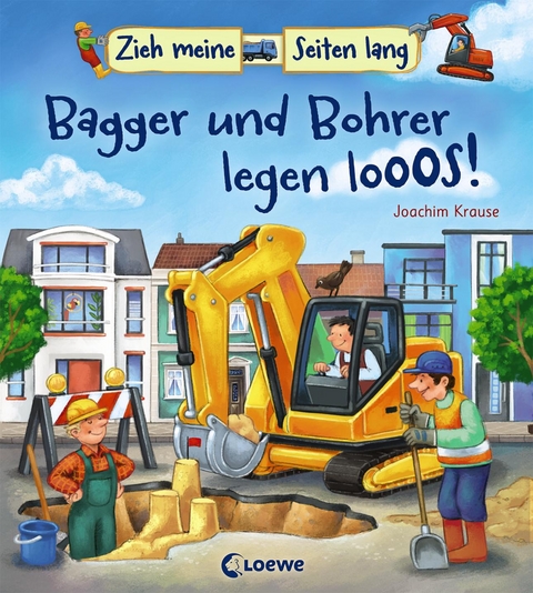 Zieh meine Seiten lang - Bagger und Bohrer legen los!