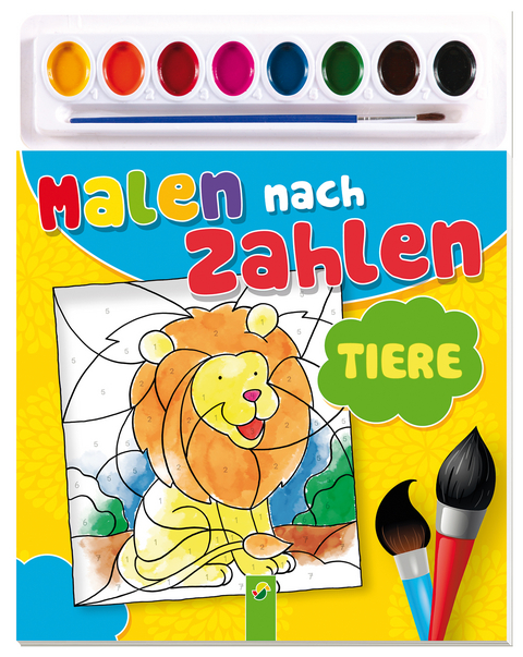 Malen nach Zahlen Tiere