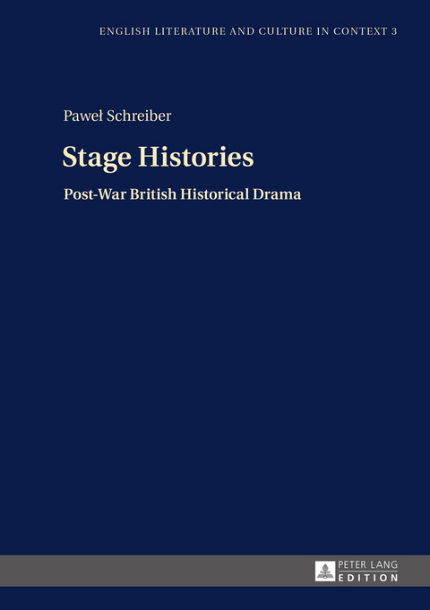 Stage Histories - Paweł Schreiber