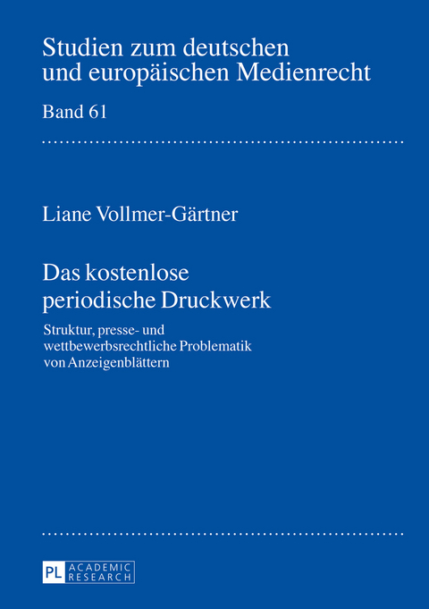 Das kostenlose periodische Druckwerk - Liane Vollmer-Gärtner