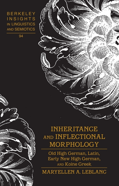 Inheritance and Inflectional Morphology - Maryellen A. LeBlanc