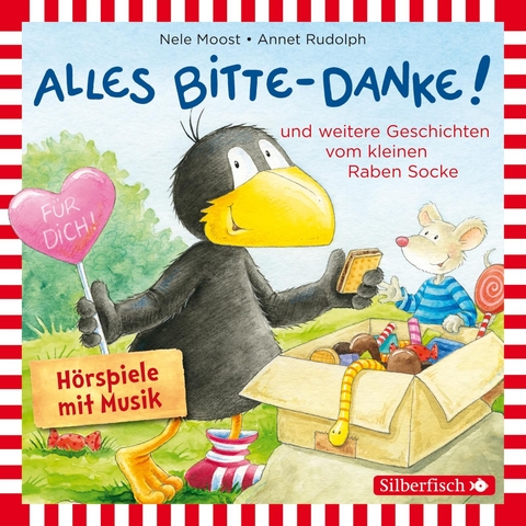 Alles Bitte-danke!, Alles Eis!, Socke will alles können und zwar ruckzuck! (Der kleine Rabe Socke 11) - Nele Moost