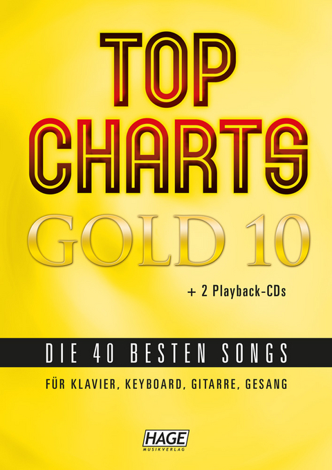 Top Charts Gold 10 + 2 CDs + Midifiles im GM/XG/XF-Format (USB-Stick) - 