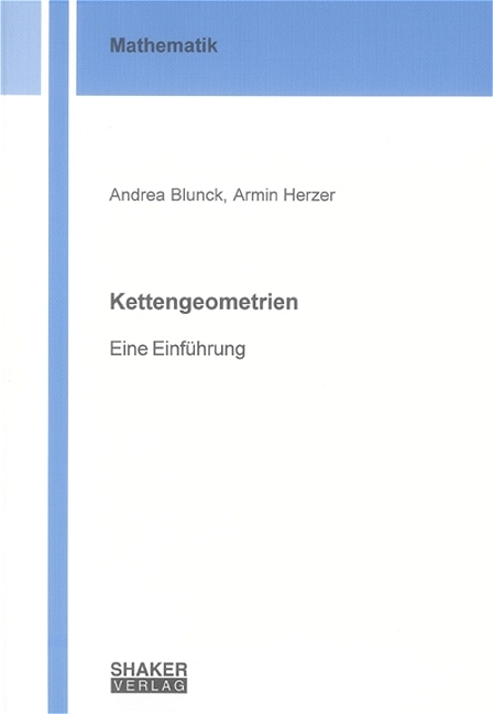 Kettengeometrien - Andrea Blunck, Armin Herzer