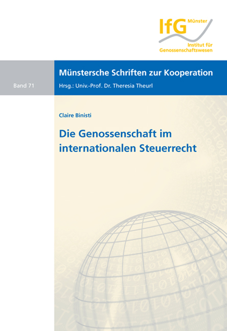 Die Genossenschaft im internationalen Steuerrecht - Claire Binisti