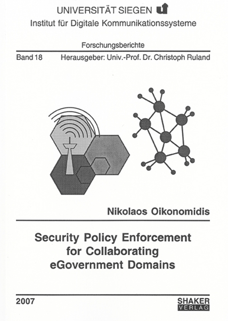 Security Policy Enforcement for Collaborating eGovernment Domains - Nikolaos Oikonomidis