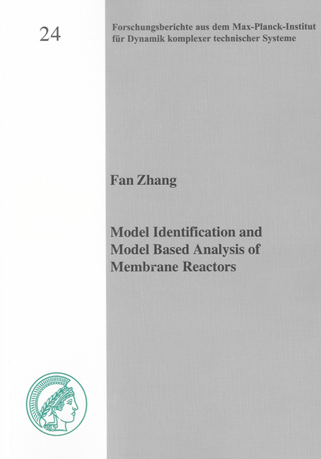 Model Identification and Model Based Analysis of Membrane Reactors - Fan Zhang