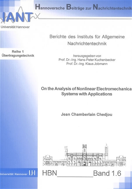 On the Analysis of Nonlinear Electromechanical Systems with Applications - Jean Ch Chedjou