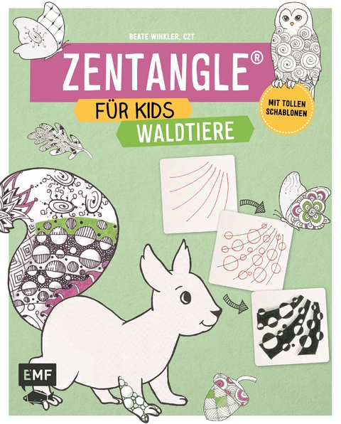 Zentangle für Kids Waldtiere - Beate Winkler