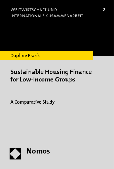 Sustainable Housing Finance for Low-Income Groups - Daphne Frank