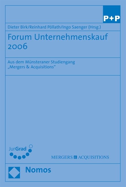 Forum Unternehmenskauf 2006 - 