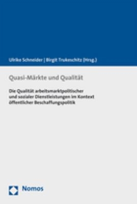 Quasi-Märkte und Qualität - 