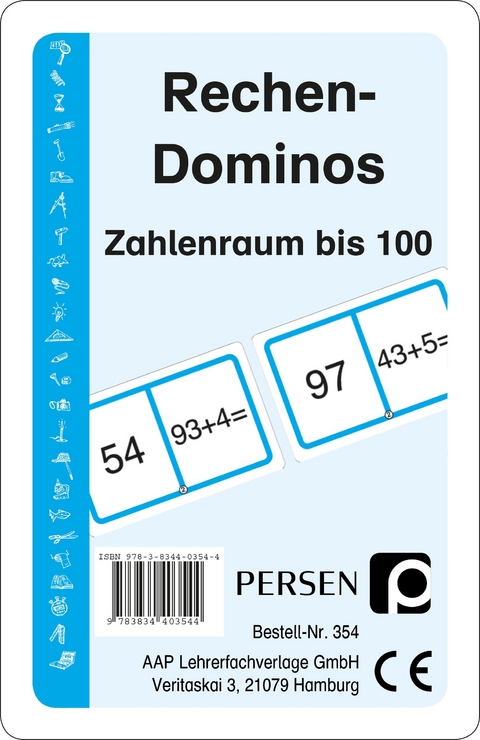 Rechen-Dominos: Zahlenraum bis 100 - Angelika Lange, Jürgen Lange