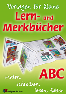 Vorlage für kleine Lern- und Merkbücher - ABC - Lena Morgenthau