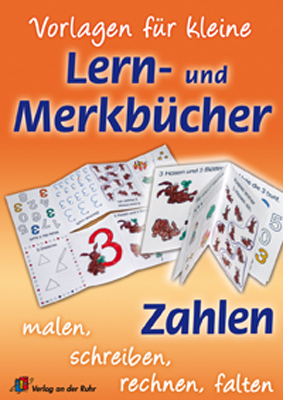 Vorlagen für kleine Lern- und Merkbücher - Zahlen - Lena Morgenthau