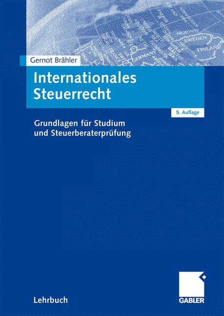 Internationales Steuerrecht - Gernot Brähler