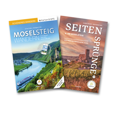 Moselsteig & Seitensprünge Geschenk-Set. Die schönsten Touren an der Mosel. - Ulrike Poller, Wolfgang Todt