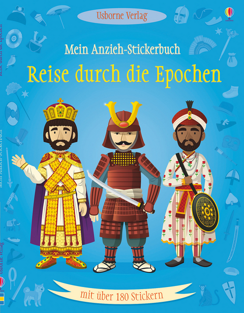 Mein Anzieh-Stickerbuch: Reise durch die Epochen - Megan Cullis