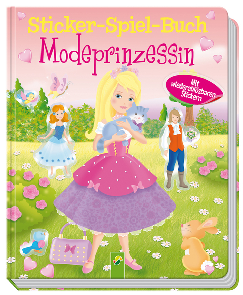 Sticker - Spiel - Buch Modeprinzessin