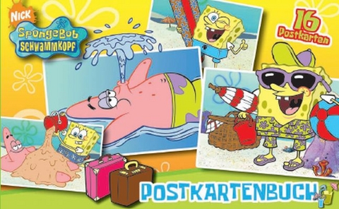 SpongeBob Postkartenbuch - Stephan Hillenburg