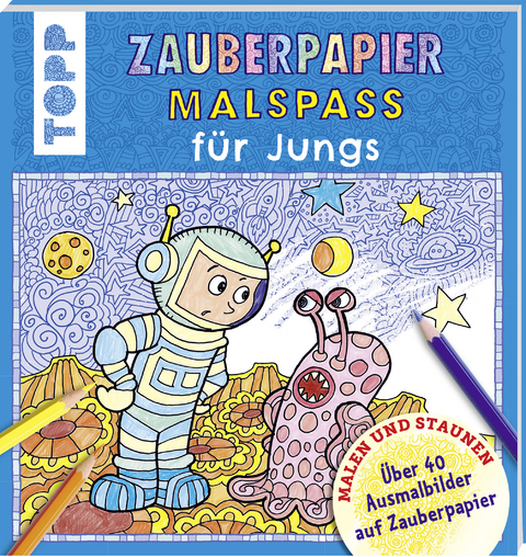 Zauberpapier Malspaß für Jungs - Norbert Pautner