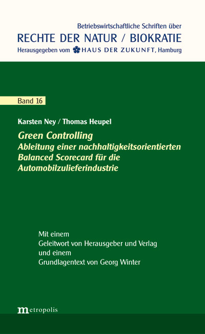 Green Controlling - Karsten Ney, Thomas Heupel