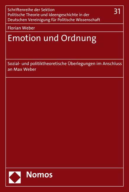 Emotion und Ordnung - Florian Weber