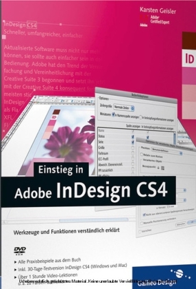 Einstieg in Adobe InDesign CS4 - Karsten Geisler