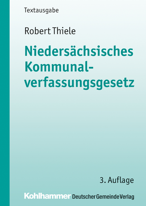 Niedersächsisches Kommunalverfassungsgesetz - Robert Thiele