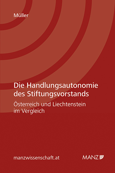 Die Handlungsautonomie des Stiftungsvorstands - Michael Müller