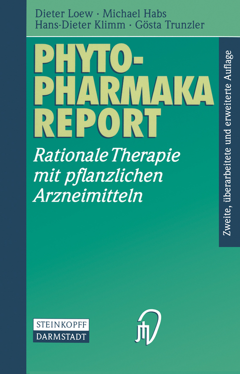Phytopharmaka-Report - Dieter Loew, Michael Habs, Hans-Dieter Klimm, Gösta Trunzler
