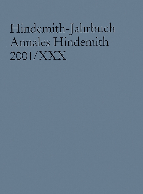 Hindemith-Jahrbuch