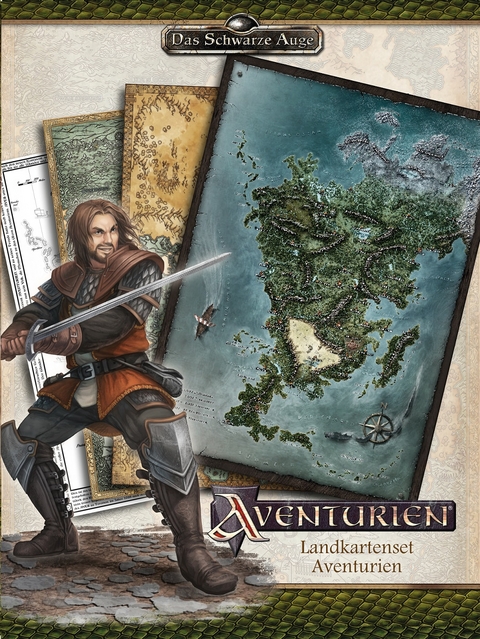 Landkartenset Aventurien - Markus Holzum