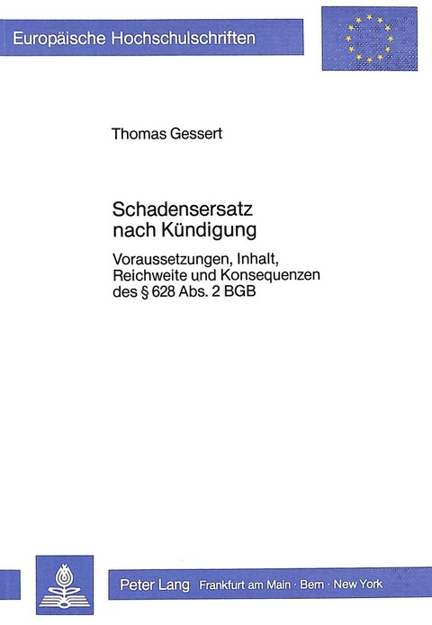 Schadensersatz nach Kündigung - Thomas Gessert