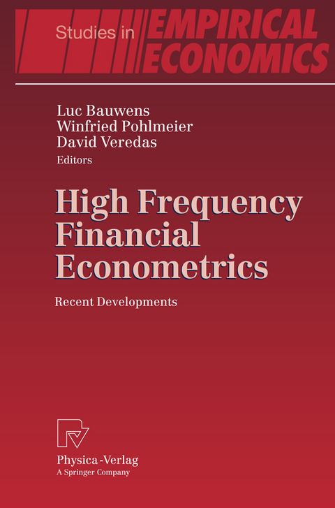 High Frequency Financial Econometrics - 